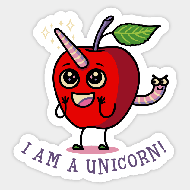 I am a Unicorn! Sticker by byTxemaSanz